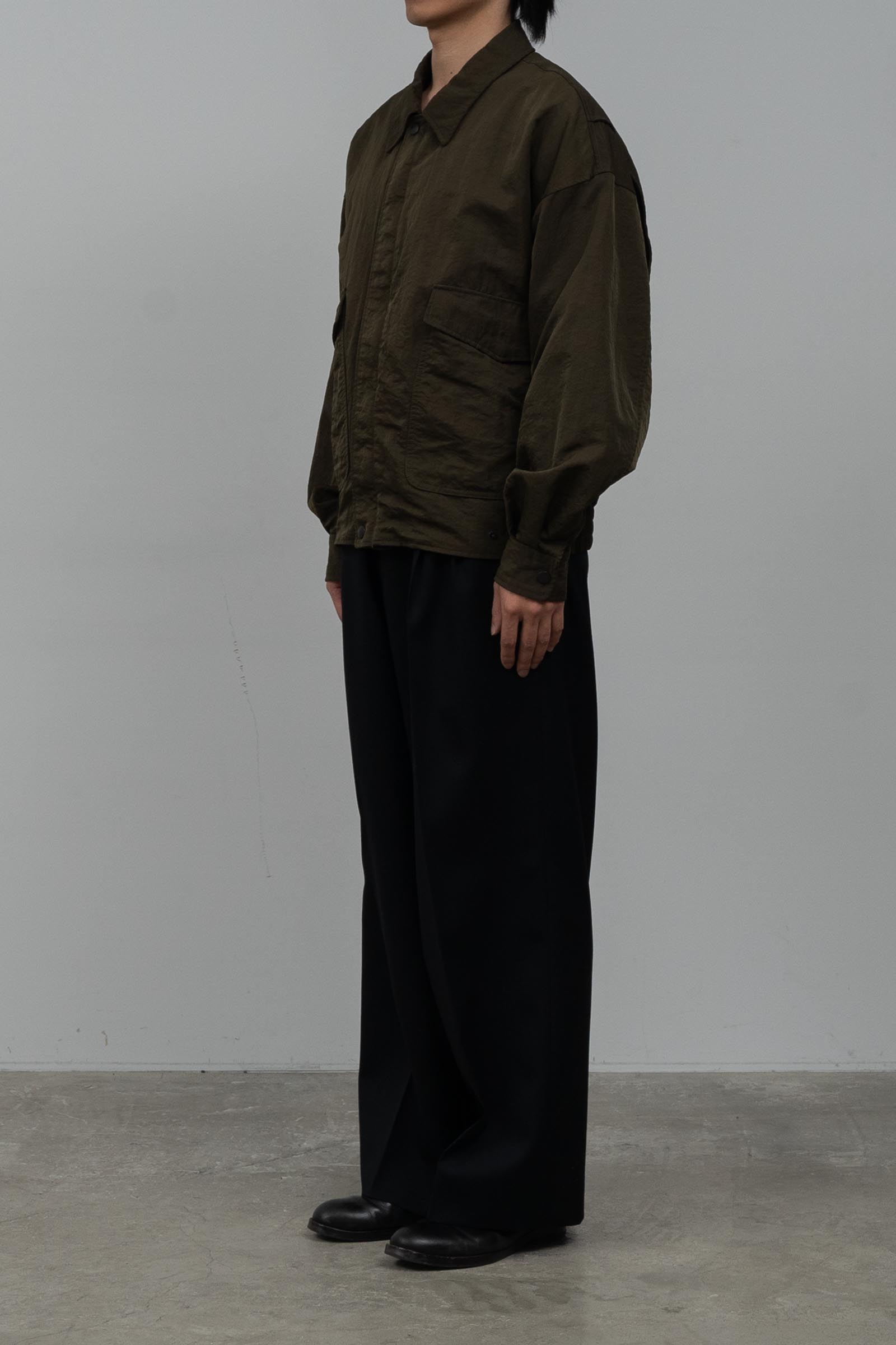 YOKE / NYLON BOMBER JACKET – carol ONLINE STORE