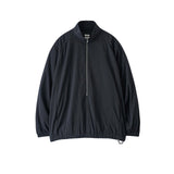 YOKE / Silk Nylon 3/4 Zip Pullover