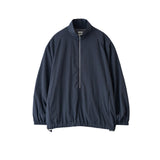 YOKE / Silk Nylon 3/4 Zip Pullover