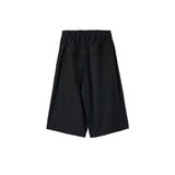 SU / Wide Baggy Twill Short Pants