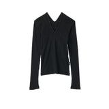 PHOTOCOPIEU / V-NECK TOP