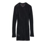 FETICO / MESH KNIT LONG-SLEEVE TOP