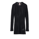 FETICO / MESH KNIT LONG-SLEEVE TOP
