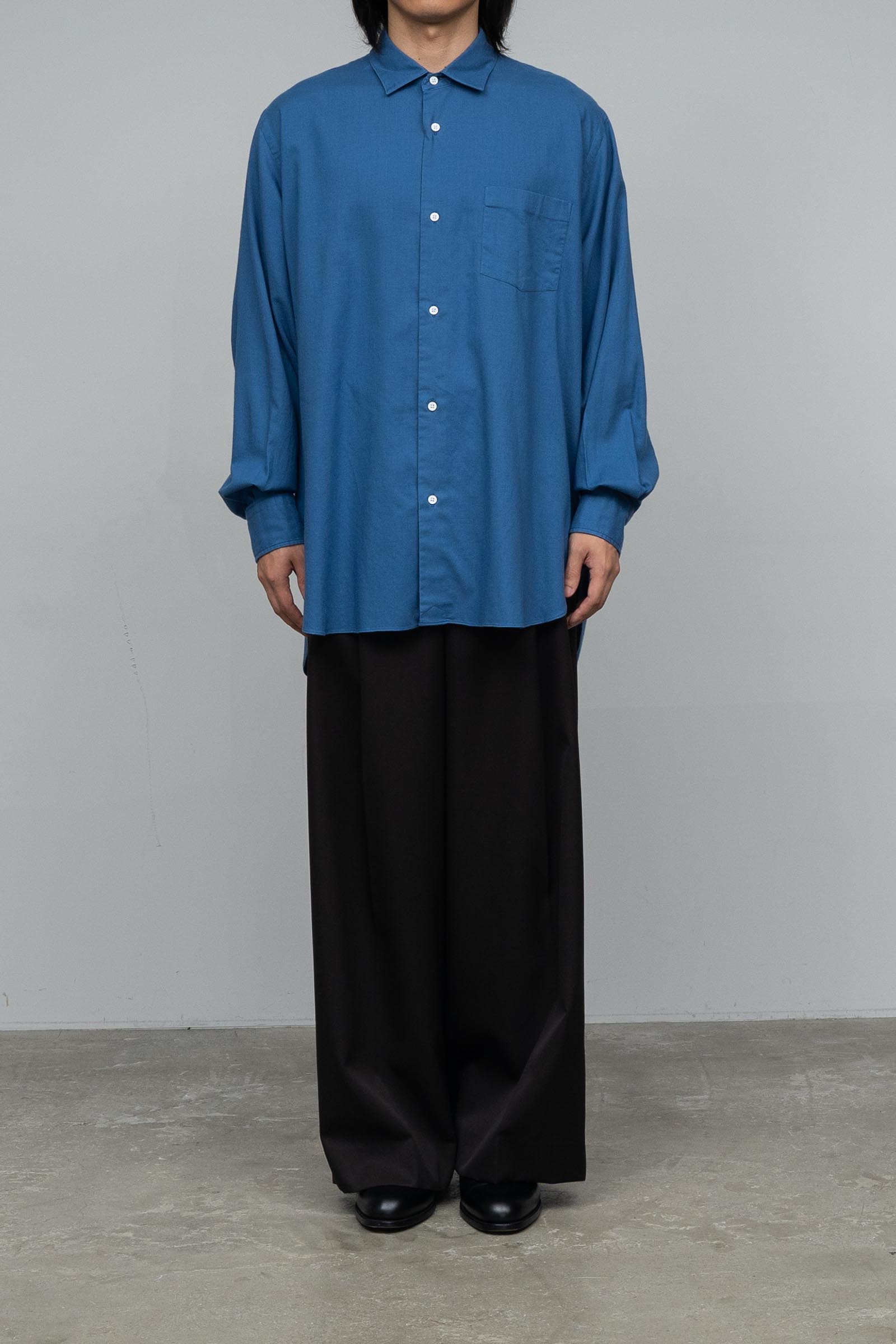 HERILL Cotton Cashmere Brush Regular Collar コットンカシミヤ