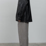 YOKE / CRACKED GOAT LEATHER CAR COAT