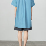 YOKE / BOXY REGULAR COLLAR SHIRT S/S