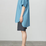 YOKE / BOXY REGULAR COLLAR SHIRT S/S