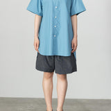 YOKE / BOXY REGULAR COLLAR SHIRT S/S