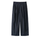 nonnotte / Draping Five-Tuck Wide Trousers