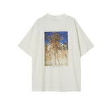 YOKE / PHOTO PRINT ORGANIC COTTON T-SHIRT by TARO MIZUTANI