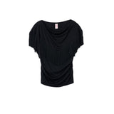 FETICO / FRINGED JERSEY TOP