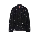 FETICO / ROSE EMBROIDERED VELVET JACKET