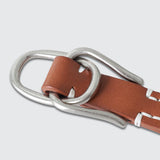 YOKE / Double Buckel Leather Belt