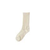 ROTOTO / MERINO RELAXED RIB CREW SOCKS