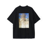 YOKE / PHOTO PRINT ORGANIC COTTON T-SHIRT by TARO MIZUTANI