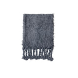 determ; / Recycled Yarn Shaggy Knit Scarf