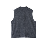 SEEALL / STAND COLLAR GILET