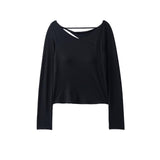 determ; / Collagen Cut-Out L/S Top