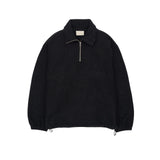 YOKE / Wool Fleece Half Zip Pullover