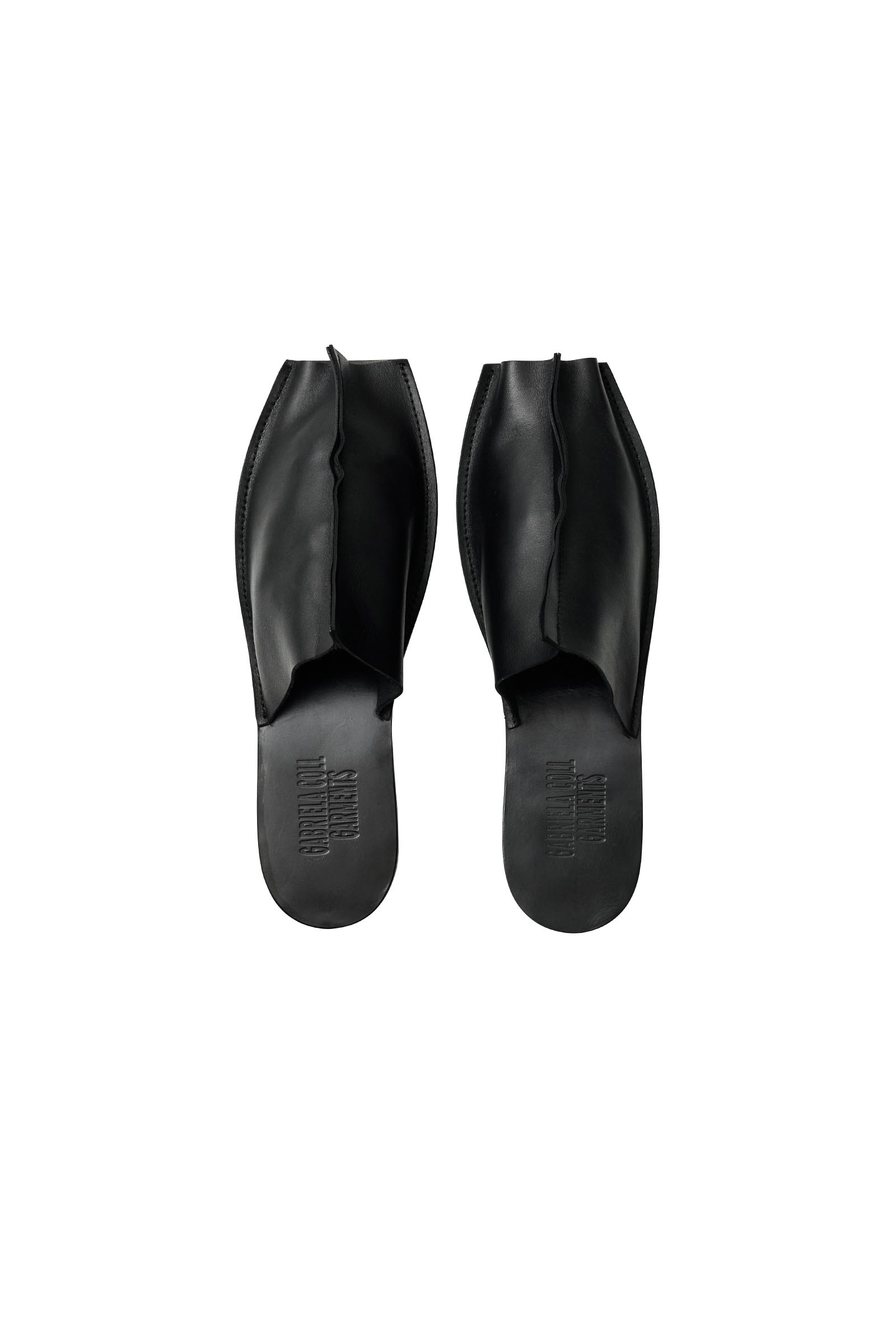 GABRIELA COLL GARMENTS BABOUCHE レザー サンダル GABRIELA COLL GARMENTS / LEATHER OPEN TOE BABOUCHE – carol ONLINE