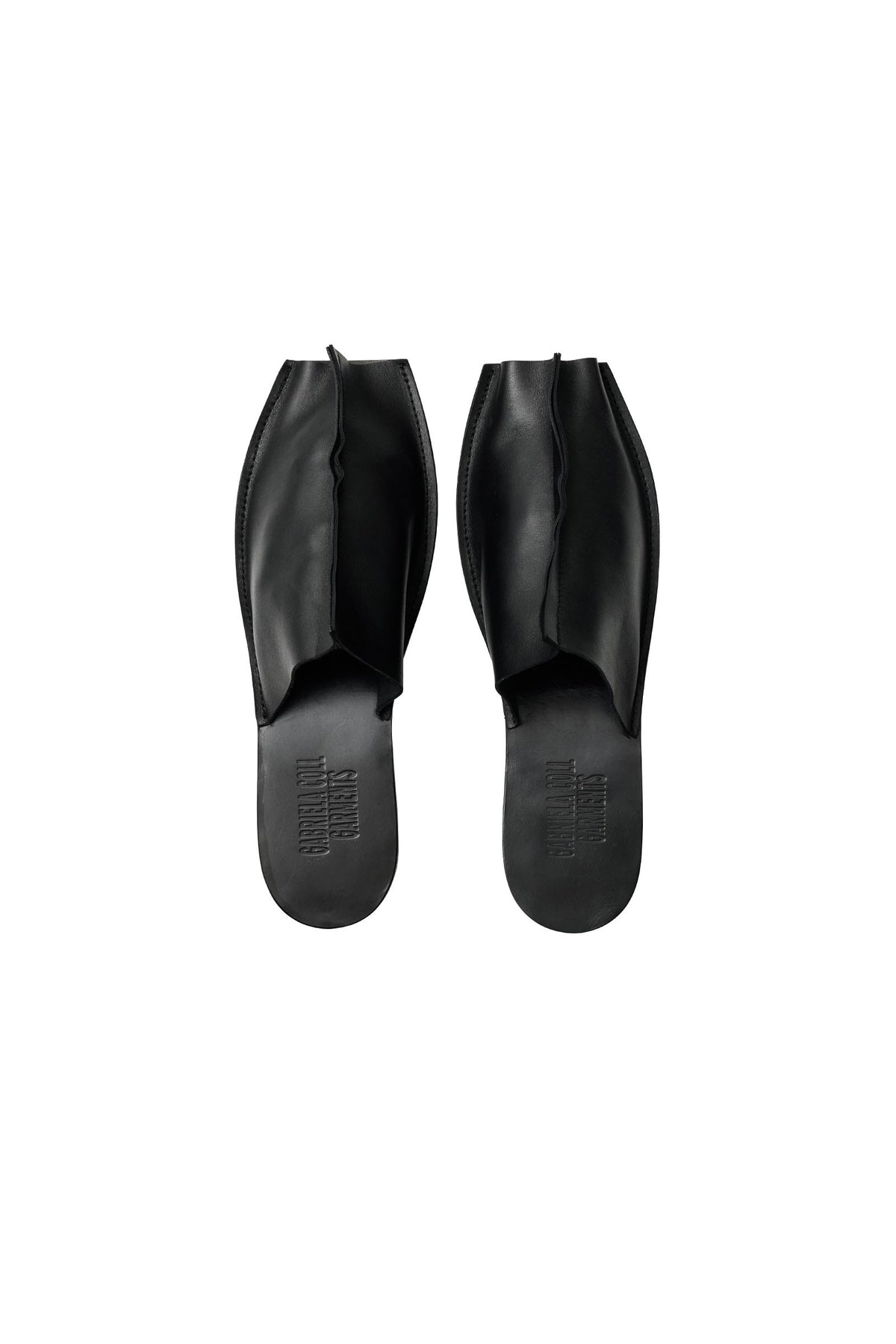 GABRIELA COLL GARMENTS / LEATHER OPEN TOE BABOUCHE – carol ONLINE 