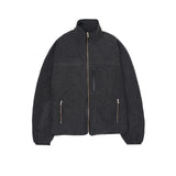 YOKE / Wool Fleece Zip Blouson