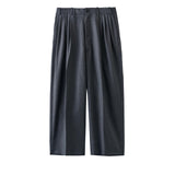 nonnotte / Draping Five-Tuck Wide Trousers