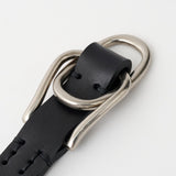 YOKE / Double Buckel Leather Belt