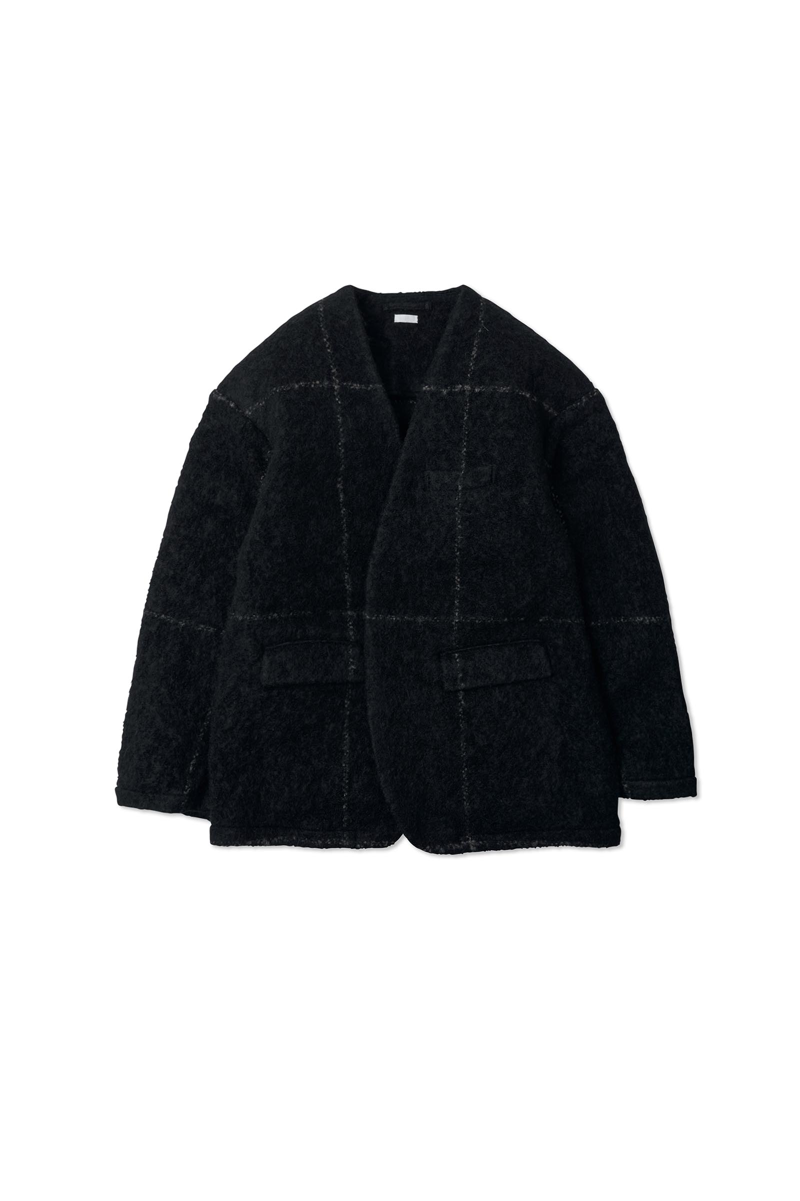 SEEALL 23AW STOLE COAT Black SEEALL/シーオール】OVERSIZED SEEALL 23AW STOLE COAT Black SEEALL/シーオール】OVERSIZED