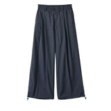 YOKE / Silk Nylon 2Pleated Easy Pants