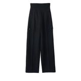 FETICO / WOOL GABARDINE SLIT TROUSERS