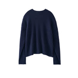 META CAMPANIA COLLECTIVE / PIER MILITARY WOOL CASHMERE CREW NECK