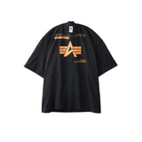 PROTOTYPES / SINGLE JERSEY BLACK BOX PLEAT TEE