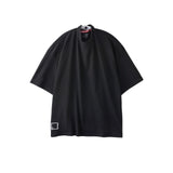 PROTOTYPES / SINGLE JERSEY BLACK BOX PLEAT TEE