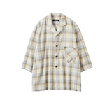 ESSAY / OPEN COLLAR S/S SHIRT