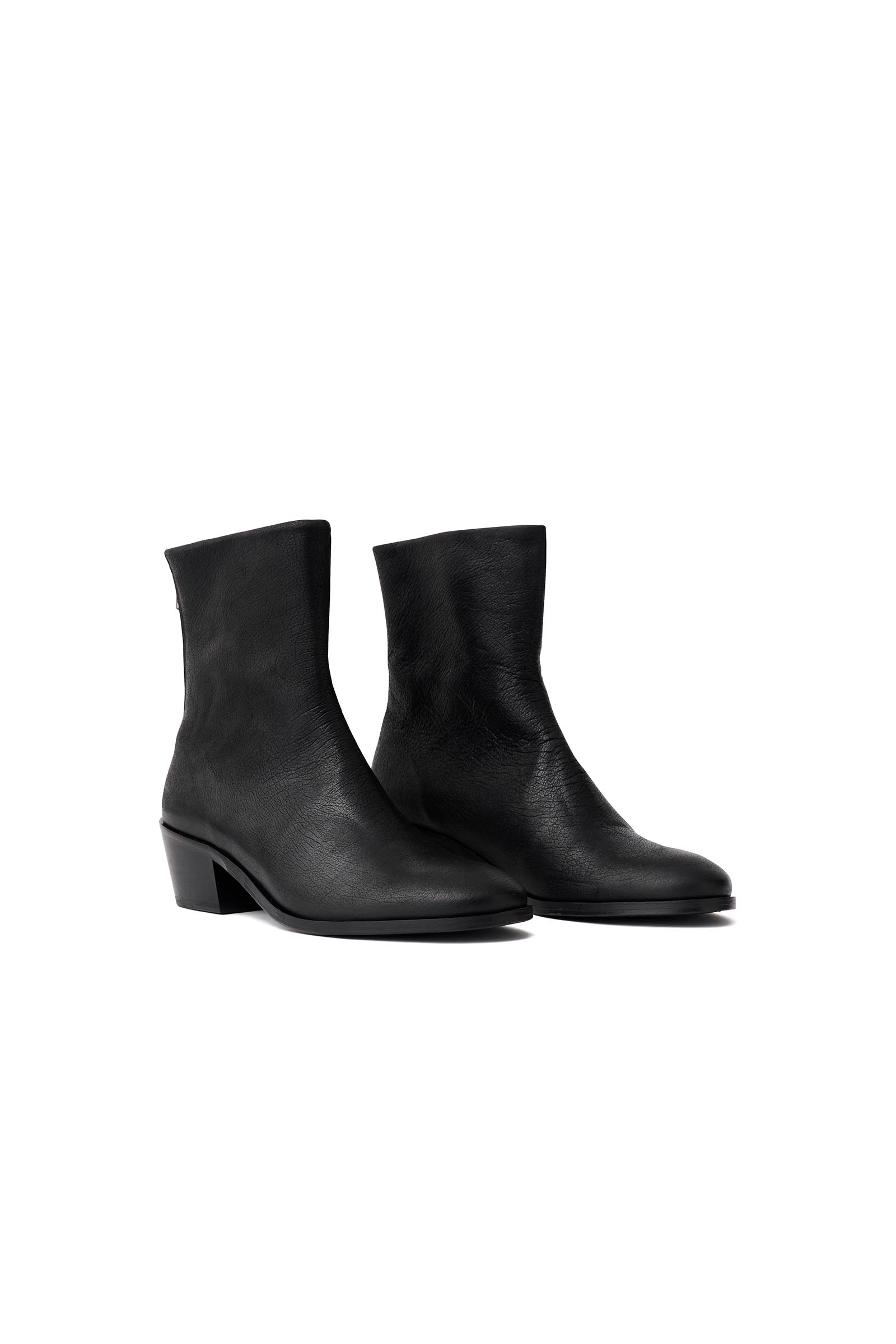 SINE & COSINE  / BOOT CUBAN HEEL LEATHER SOLE