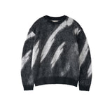YOKE / Kid Mohair Jacqurad Sweater