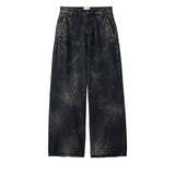 SU / CHEMICAL WASH DENIM PANTS