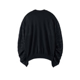 I’m here: / " SHIRRING " SLEEVE KNIT :
