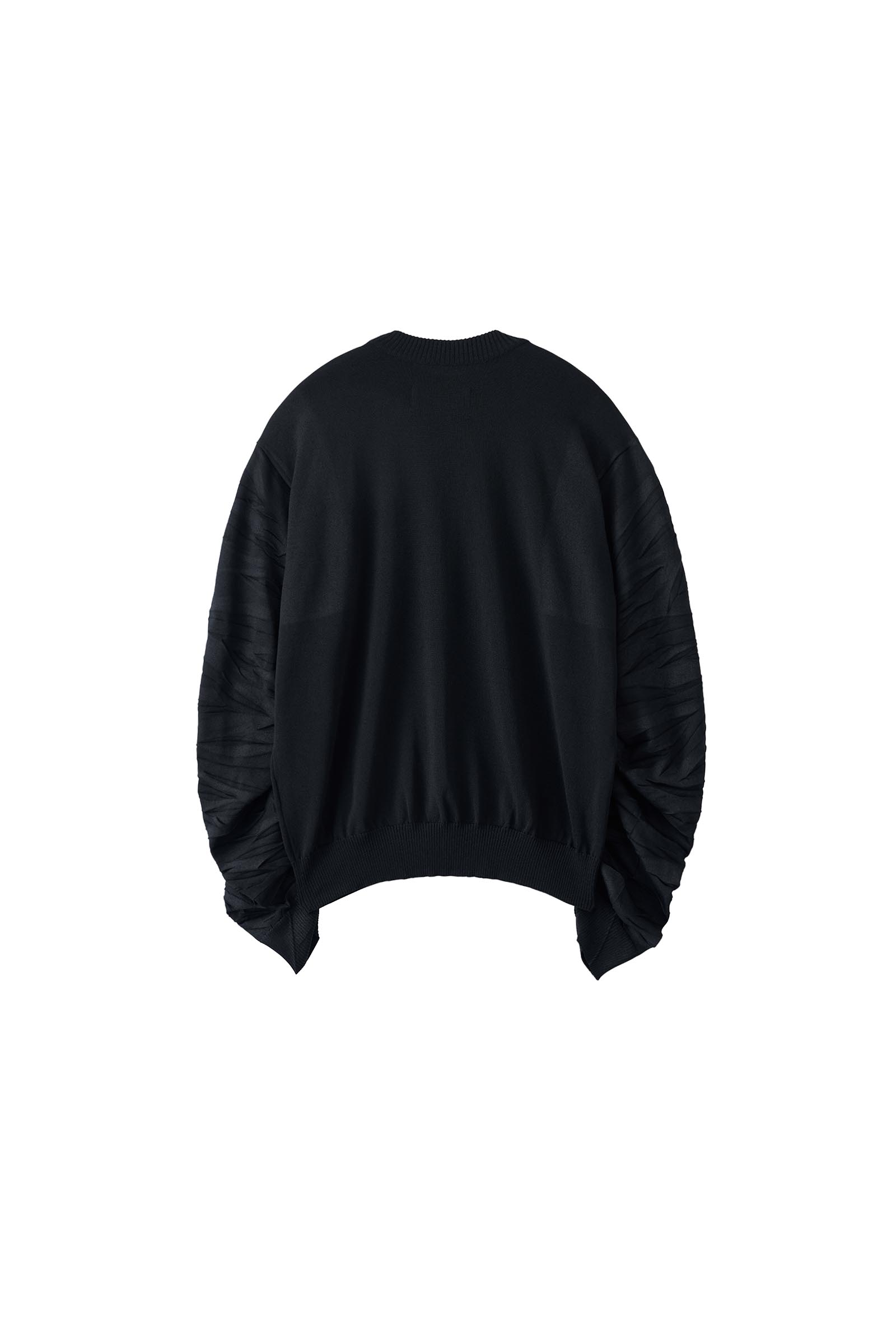 I’m here: / " SHIRRING " SLEEVE KNIT :
