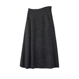 PHOTOCOPIEU / CURVED WAIST MAXI SKIRT