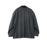 YOKE / COTTON CUT-OFF COVERALL JACKET