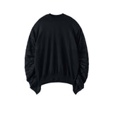 I’m here: / " SHIRRING " SLEEVE KNIT :