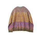 YOKE / TREE JACQARD MOHAIR SWEATER