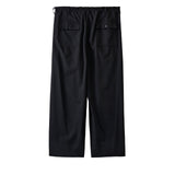 nonnotte / 2-Tuck Draw Cord Wide Trousers