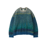 YOKE / TREE JACQARD MOHAIR SWEATER