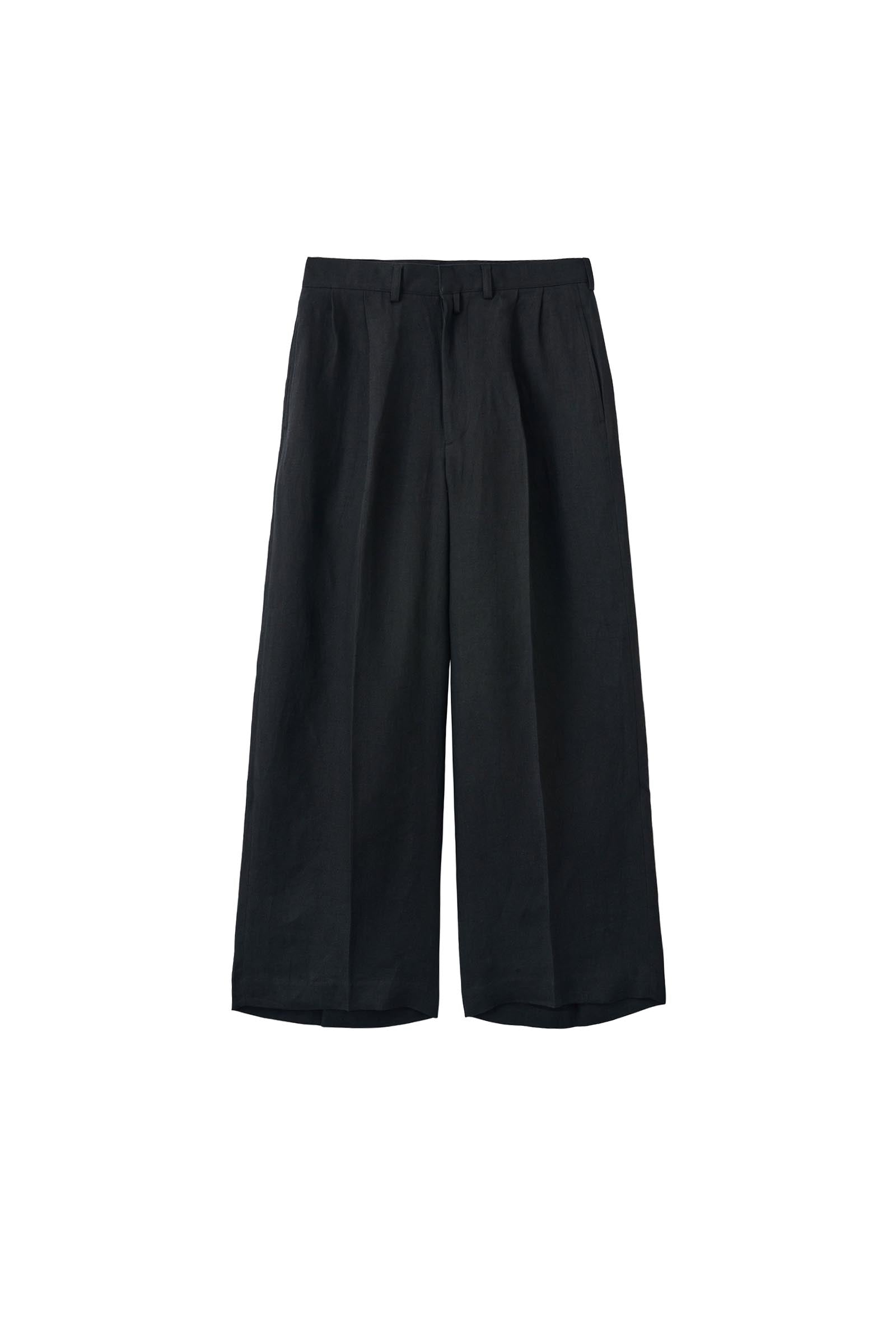 REVERBERATE / TACKED TROUSERS – carol ONLINE STORE