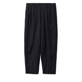 nonnotte / 2-Tuck Wide Tapered Trousers