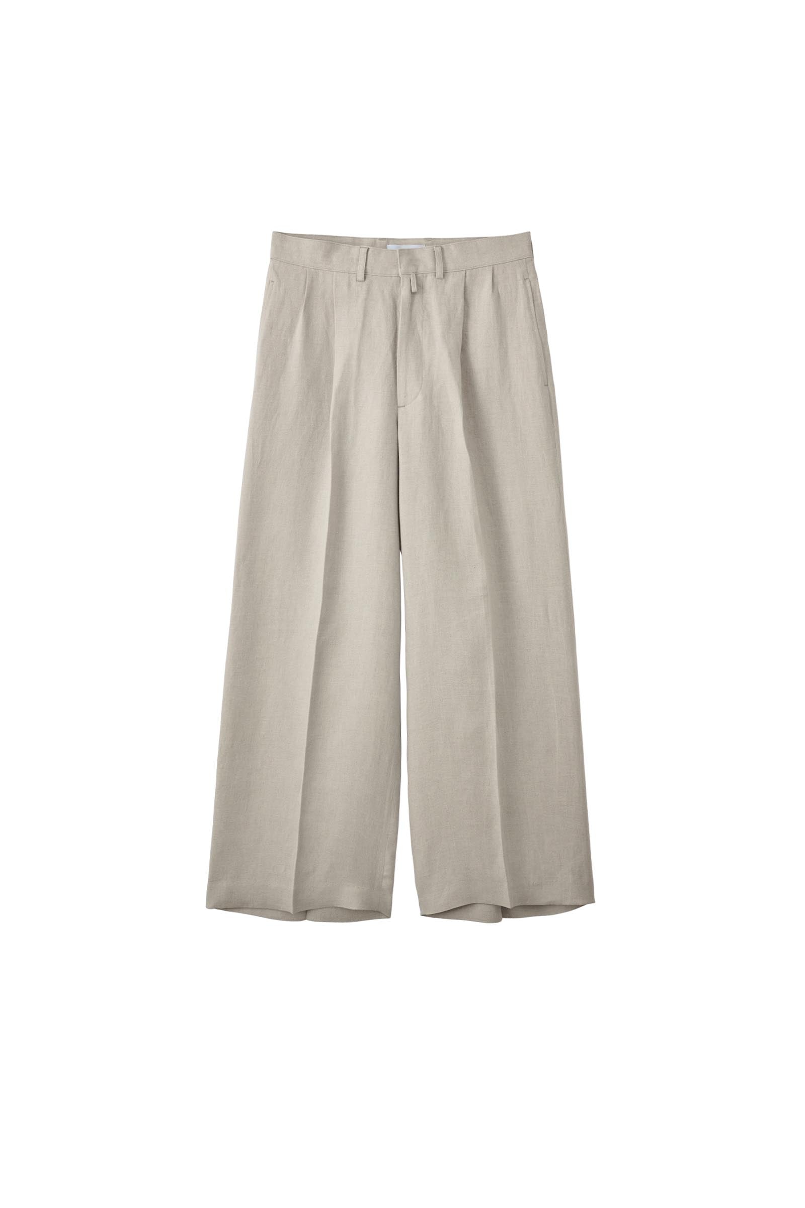 REVERBERATE / TACKED TROUSERS – carol ONLINE STORE
