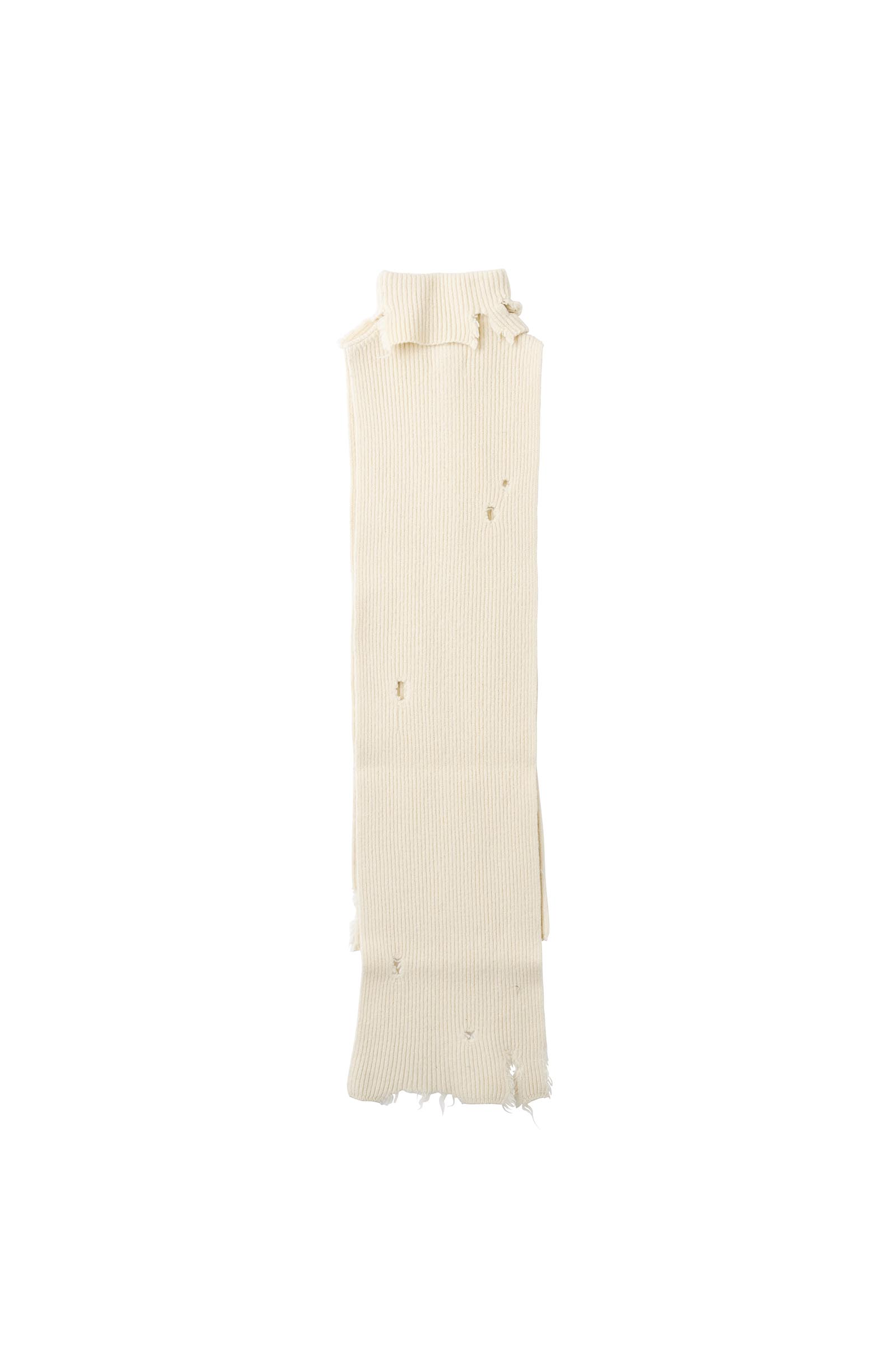 HED MAYNER / DESTROYED ASYMETRIC TURTLENECK SCARF – carol